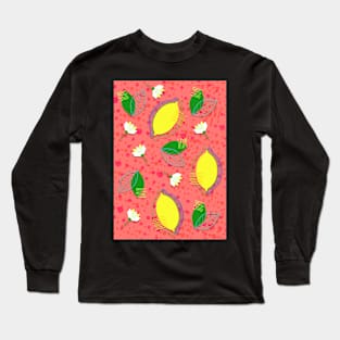 Lemonish field of pinkness Long Sleeve T-Shirt